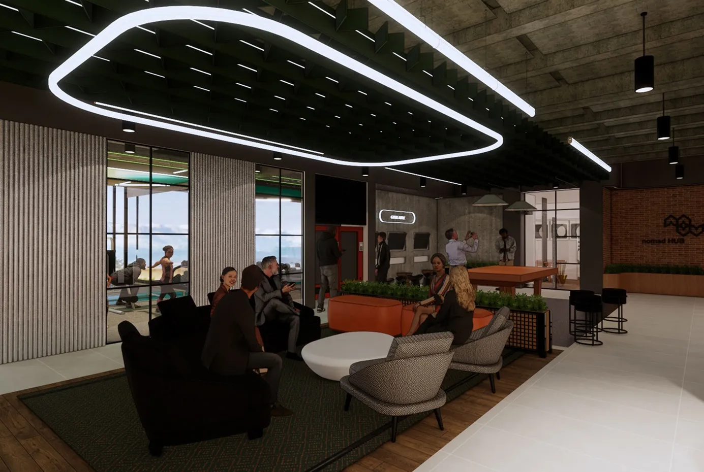 Salón de usos múltiples en Smart Rent Salitre